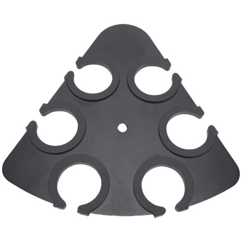 Matte Black sound Device Clip With Spacious 3.6cm Width For Easy 2