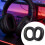 Earpads Nonslip Black Easy Installation Earmuffs for Hecate 5