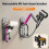 Adjustable Hair Dryer Holder Featuring Complete Movement For 7