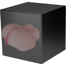 Realistic Dual Tunnel Male Masturbator Soft Pocket