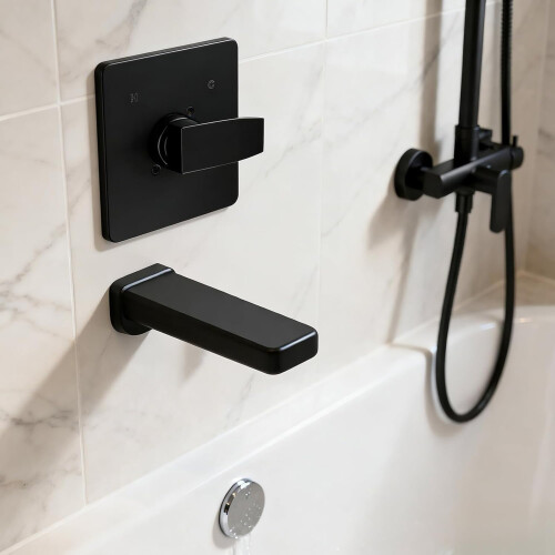 Shower Valves Trim Cover Replacement Parts Quick Setup Modern 1
