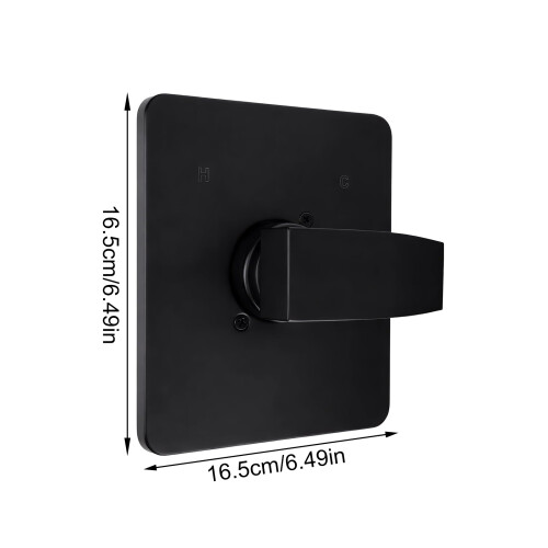 Shower Valves Trim Cover Replacement Parts Quick Setup Modern 2