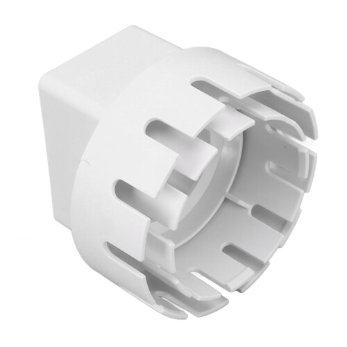 Plastic Downspout Adapter for Drain Pipe Conversion 1