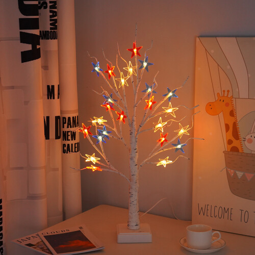 LED Tree Light Warm White60cm USB & Battery Powered 2