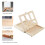 Schildersezel Houten constructie Verstelbare standaard 4