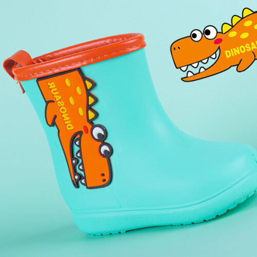 Kids Rain Boots EVA Cartoon Pattern Medium Height 2