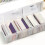 Large Capacity Clear Card Holders Lid Included Adjustable-Green 7
