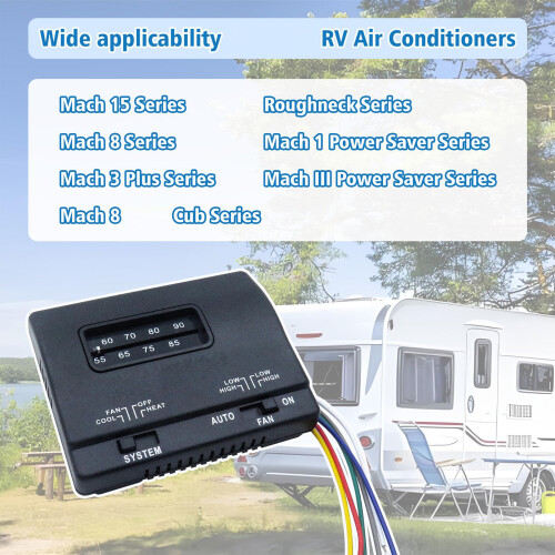 Plastic RVs Temperature Controller For Precise Climate 2