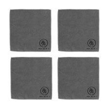4er-Pack doppelseitige Mikrofaser-Autotücher, 30 x 30 cm