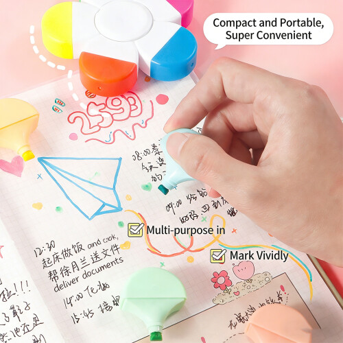Fluorescent Highlighter Pen Spinner-Fluorescent color 1