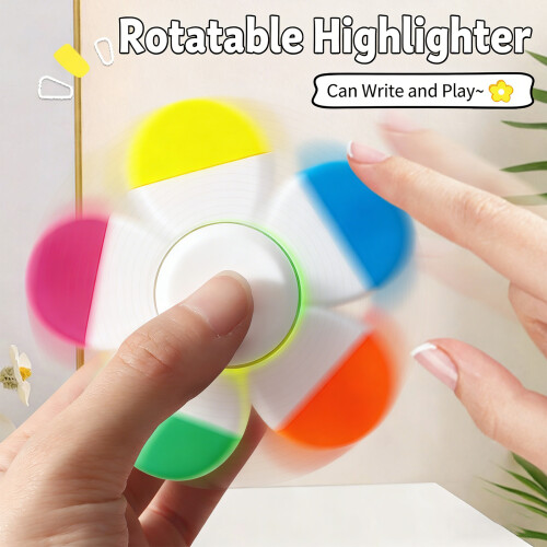 Fluorescent Highlighter Pen Spinner-Fluorescent color 2