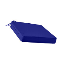 Wasserdichtes Outdoor-Sitzkissen, 48 cm,-königsblau