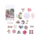 40pcs Multicolour Decorative Stickers40–80mm PET 1