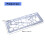 1PC Openwork Keyboards Frame for GH60 Layout-Transparent black 4