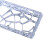 1PC Openwork Keyboards Frame for GH60 Layout-Transparent black 5
