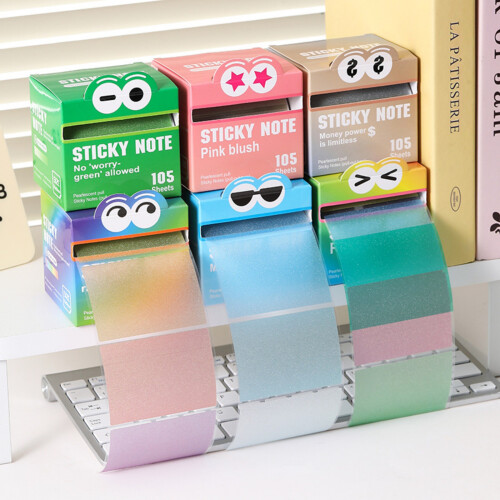 Multicolor Stick Note Easy Access Pull Out Design Compacts-6 2