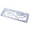 1PC GH60 Keyboards Frame Case Openwork Type-Translucent pink 7