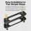 Ergonomic Metal Handle for H2D/H2S/H2C/P1/P2S Removing-Black 6