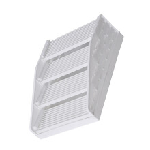 Strong ABS Pet Platforms Ramp Smooth Entry For Automatic-White