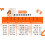 Original Stepprs Comfort Boosting Massage Insoles(Orange, EU 41-42) 7