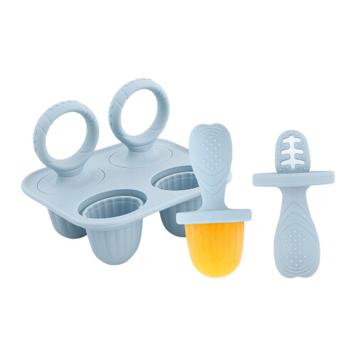 Eis am Stiel-Tablett für Kinder, flexibler-graublau