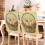 Holiday Inspire Easter Rabbits Print Plush Dining-    car 2