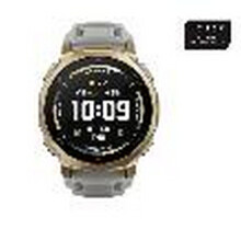 Amazfit T-Rex 3 Pro GPS NFC 44mm AMOLED Goud Grijze Band M Waterdicht 10ATM SpO2
