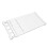 Tension Shelf White Adjustable Closet Divider24cm 4