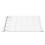 Tension Shelf White Adjustable Closet Divider24cm 8