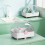 Tableware Storage Box with Lid, ABS PP, 47x33x34cm 5