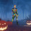 3D skelet cosplay bodysuit van polyester, maat S-XXL 4