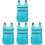 4Pcs Versatile Sky-Blue Outdoor Sports Backpack for Storage 1
