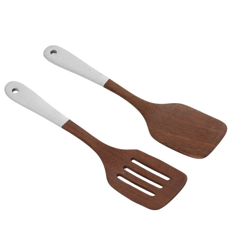 Wooden Spatula Chicken Wing Wood2pcs 1