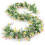 Bright Artificial Eggs Rattan Easter Ornament-Blue Pink Yellow 7