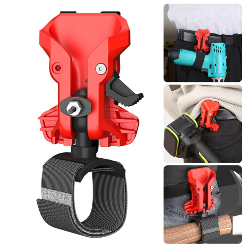 Double Lock Waist Buckle Holder for Electric Tool-2 pack 2