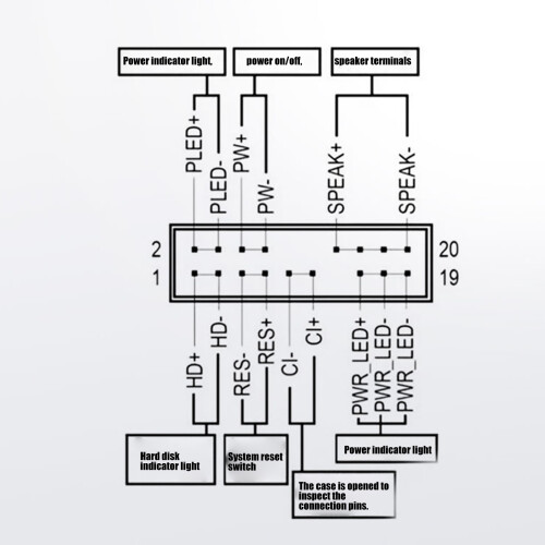 Quickly Installs Computer Case Buzzers with-The sound is normal 2