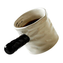 Pichet à crème en porcelaine élégant produit pour verser le-Noir