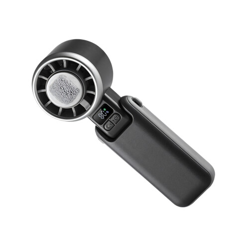 Small Desk Fan Strong Wind And Energy Saving Design-Grey