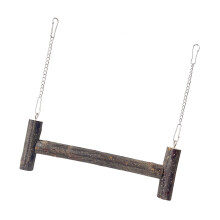 Bird Swing Chew Toy Perch Platform Metal Chain For-L