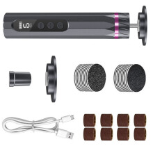 Advanced Electric Foot File Callus Remover Featuring-dark gray