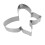 High Precisions Butterfly Shape Cake Mousse Rings Stainless-M 1
