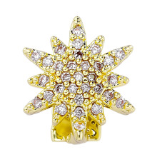 Hexagram Shaped Dental Jewelry Craft Of Copper-Gold-color