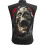 Spiral - SCREAMING DEATH - Sleeveless Stone Washed Worker Black 3