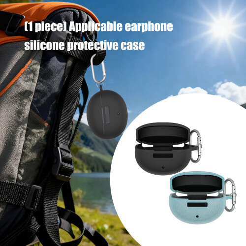 Waterproof Silicone Protector Case Sleeve for Buds 4-Black 2