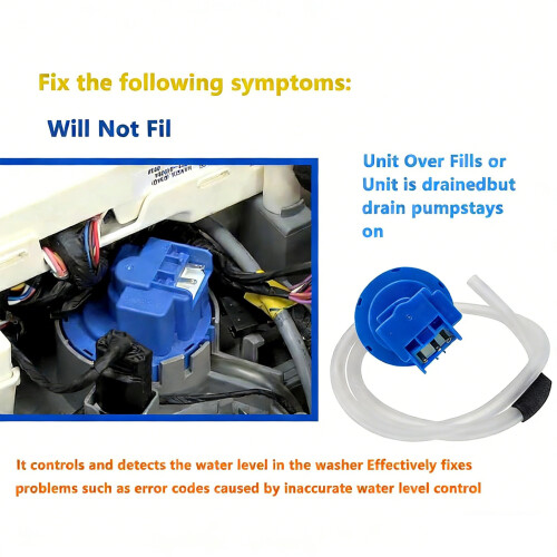 Washer Water Level Detection Sensor for DC96-01703H DC96-01703N 1