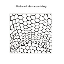 Filet de pêche pliant en Silicone, résistant à l'usure,-4025