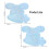 Easter Rabbit Pendant Mould Vegetable Silicone Mold For Crafting 3