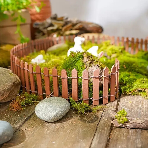 Gartenzaun-Display-Requisiten für-Kaffeefarbe 1