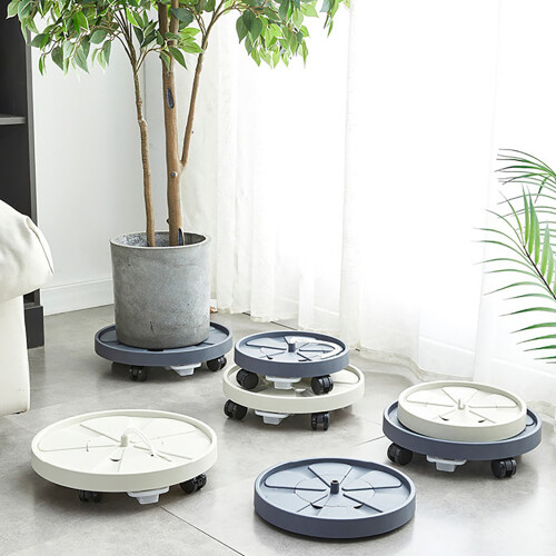 Mobile Plant Caddy with Wheels and Water Tray 2