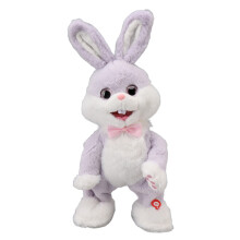 Animated Rabbit Singing Toy with8Songs & Voice Control